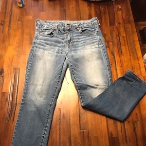 4 pair of American Eagle Jeans size 14